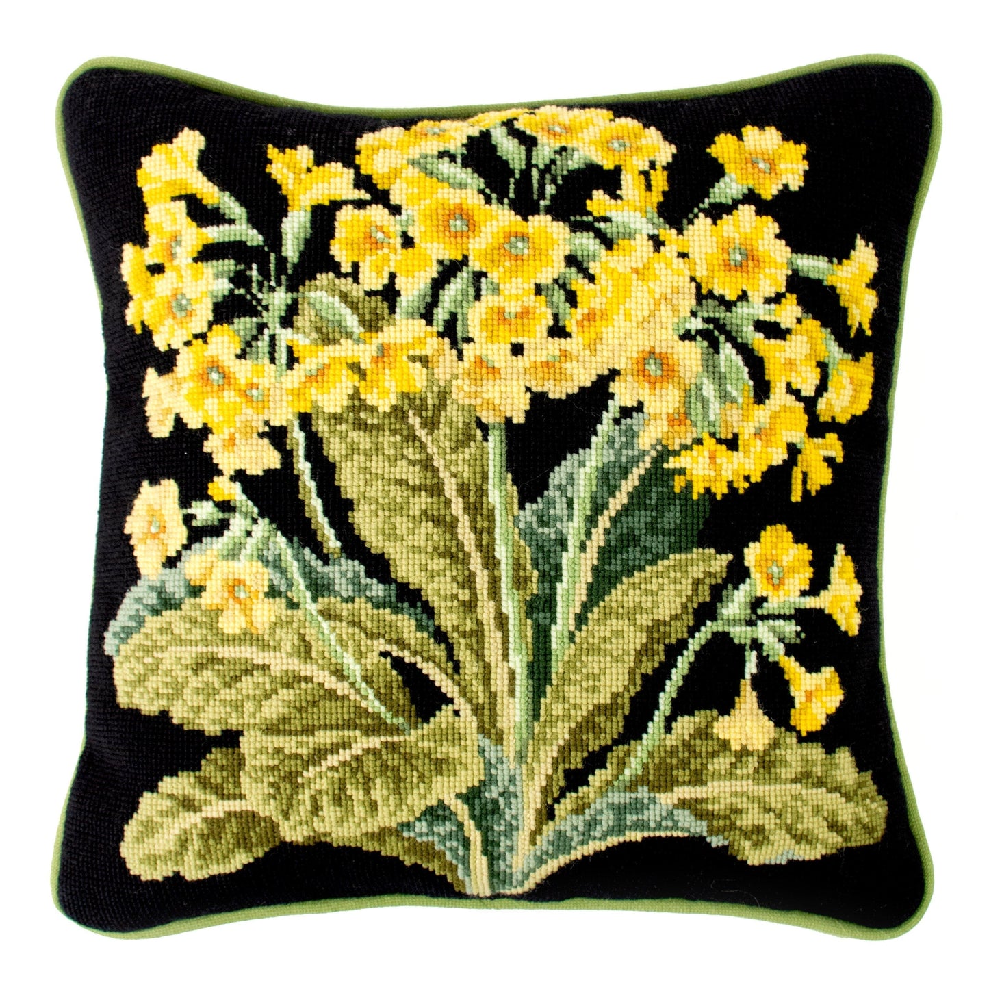 Cowslip Needlepoint Kit Kits Elizabeth Bradley Design Black 