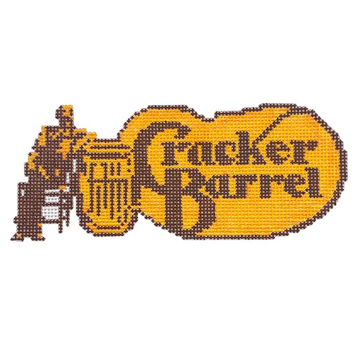 Cracker Barrel Painted Canvas Wipstitch Needleworks  - 1