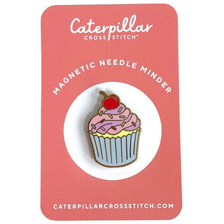 Cupcake Enamel Needleminder Accessories Caterpillar Cross 
