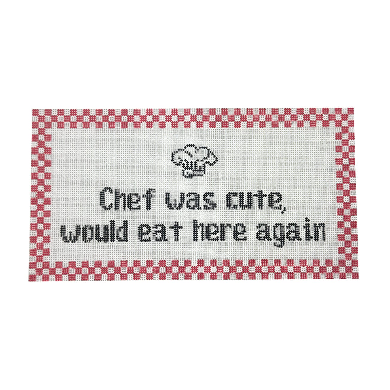 Cute Chef   Pink Painted Canvas Maura Nolan Designs 
