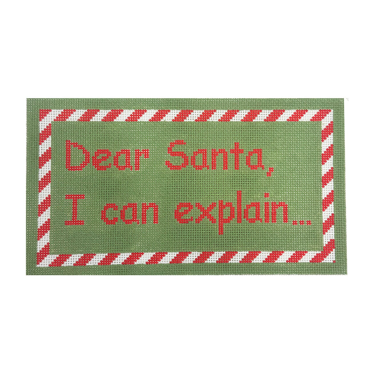 Dear Santa Painted Canvas Maura Nolan Designs 
