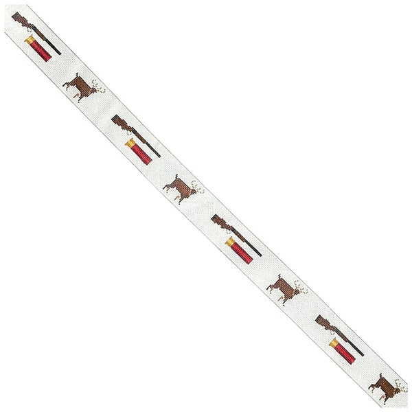 Deer and Shotgun Belt | Needlepoint.Com