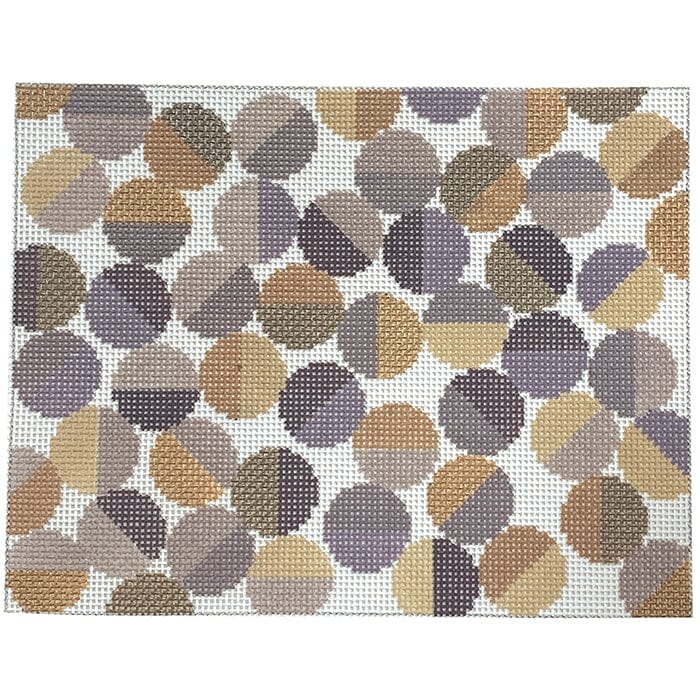 Deirdre Clutch Painted Canvas Elizabeth Crane Swartz Designs  - 1