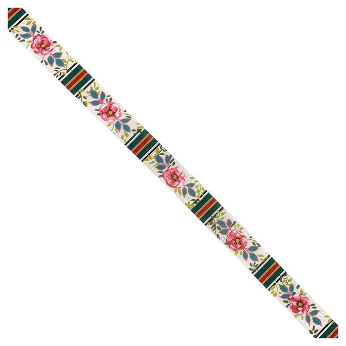 Designer Floral Strap Painted Canvas Colors of Praise 
