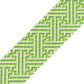 Diagonal Key Band - Green Printed Canvas Two Sisters Needlepoint 