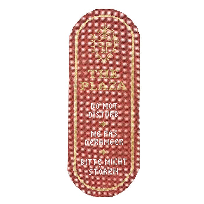 Do Not Disturb   The Plaza Printed Canvas PIP & Roo 
