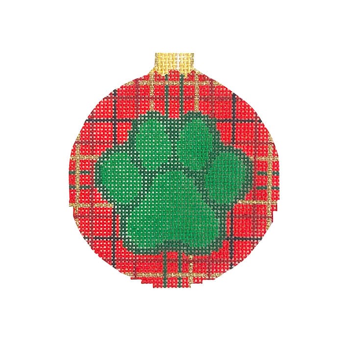 Dog Paw, 3.25" Round Painted Canvas Susan Roberts Needlepoint Designs Inc.  - 1
