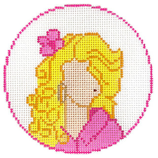 Dolly Round Painted Canvas Froopy Designs 
