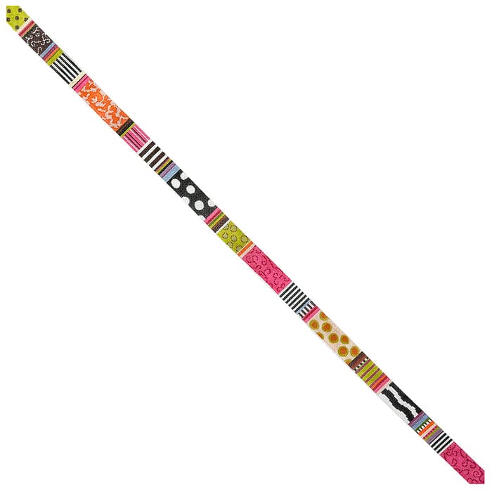 Dots/Stripes/Swirls Belt Painted Canvas Colors of Praise 
