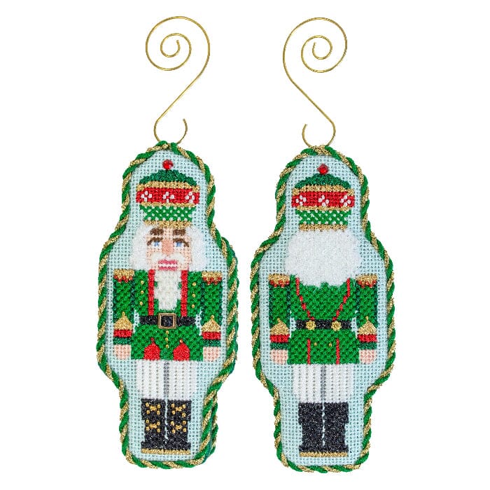 Double-Sided Nutcracker Ornament Kit - Green Kits Kirk & Bradley 