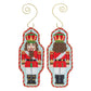 Double-Sided Nutcracker Ornament Kit - Red Kits Kirk & Bradley 