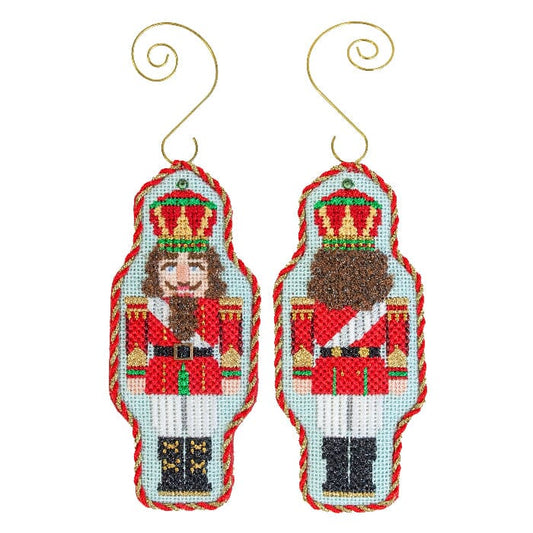 Double-Sided Nutcracker Ornament Kit - Red Kits Kirk & Bradley 