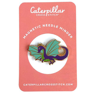 Dragon Enamel Needleminder Accessories Caterpillar Cross 

