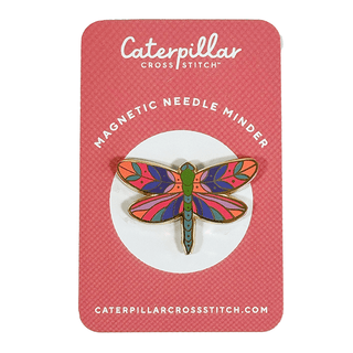 Dragonfly Enamel Needleminder Accessories Caterpillar Cross 
