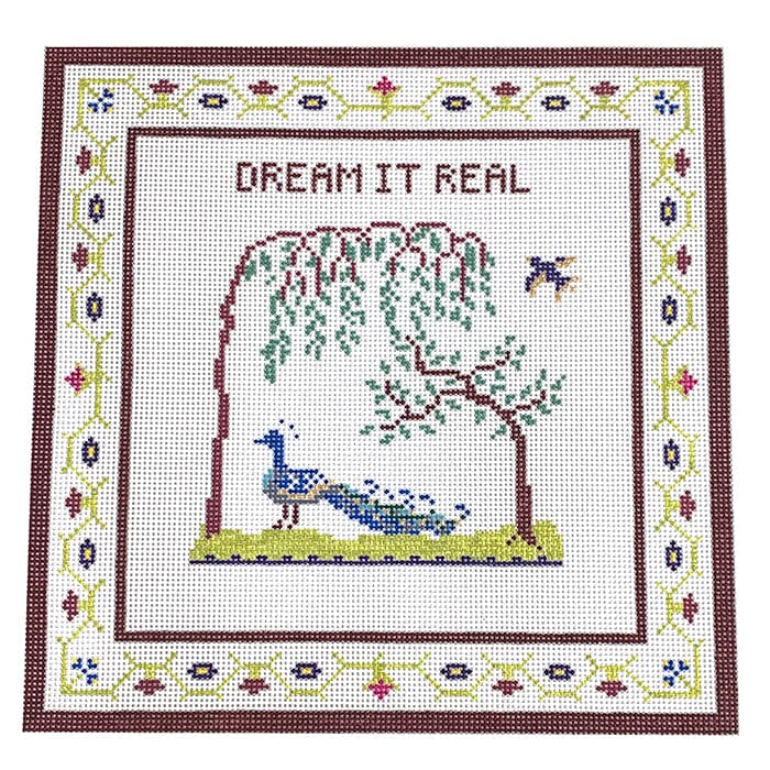Dream It Real Painted Canvas Alice & Blue 
