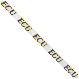 East Carolina University Belt   Long Painted Canvas Elm Tree Needlepoint 
