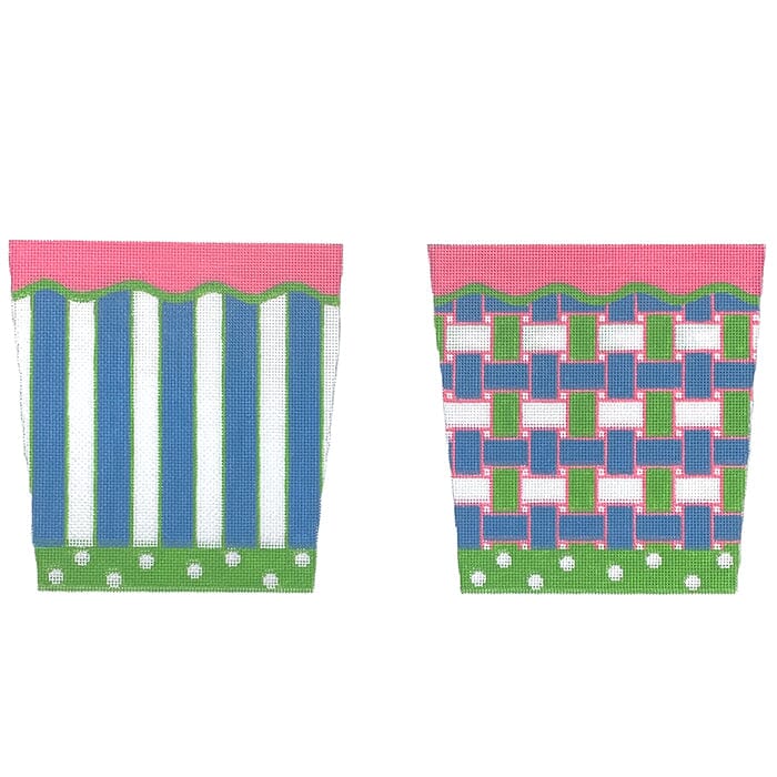 Easter Basket Painted Canvas Pepperberry Designs  - 1