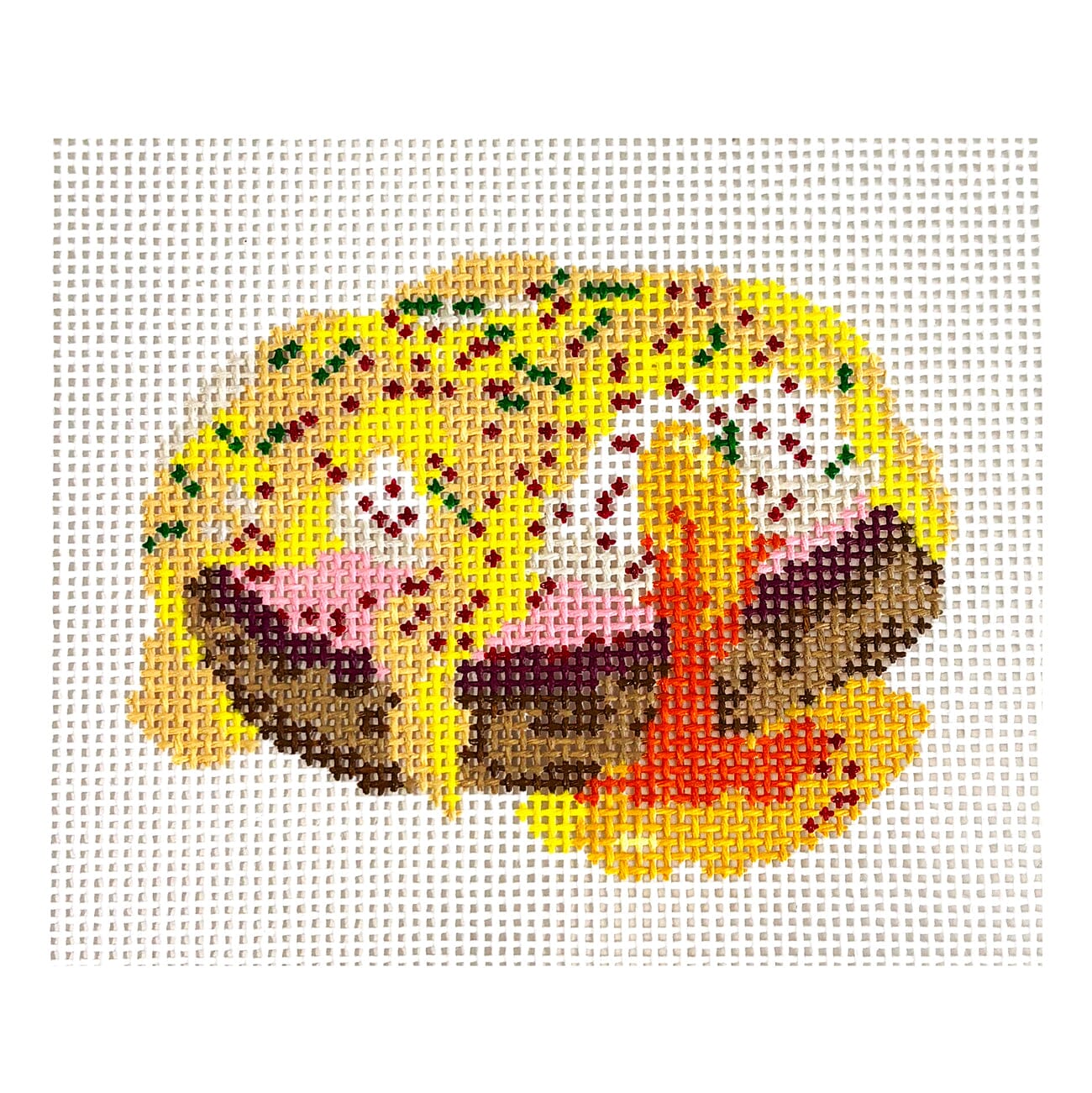 Eggs Benedict Painted Canvas Morgan Julia Designs  - 1