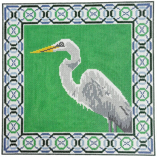 Egret Painted Canvas Ann Kaye Studio 
