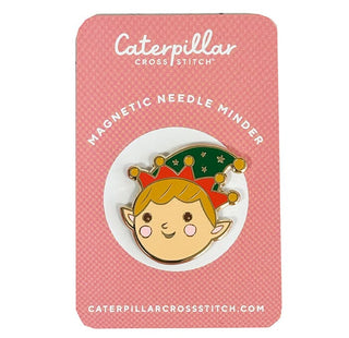 Elf Enamel Needleminder Accessories Caterpillar Cross 
