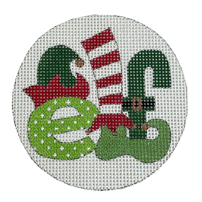 Elf Words Painted Canvas Alice Peterson Company 
