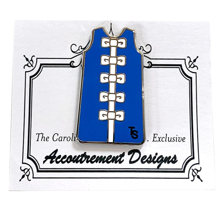 Enamel Magnet   Blue Bow Front Shift Accessories Two Sisters Needlepoint 
