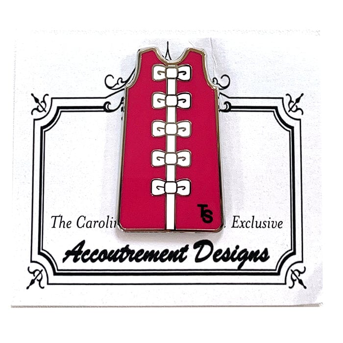 Enamel Magnet   Hot Pink Bow Front Shift Accessories Two Sisters Needlepoint 
