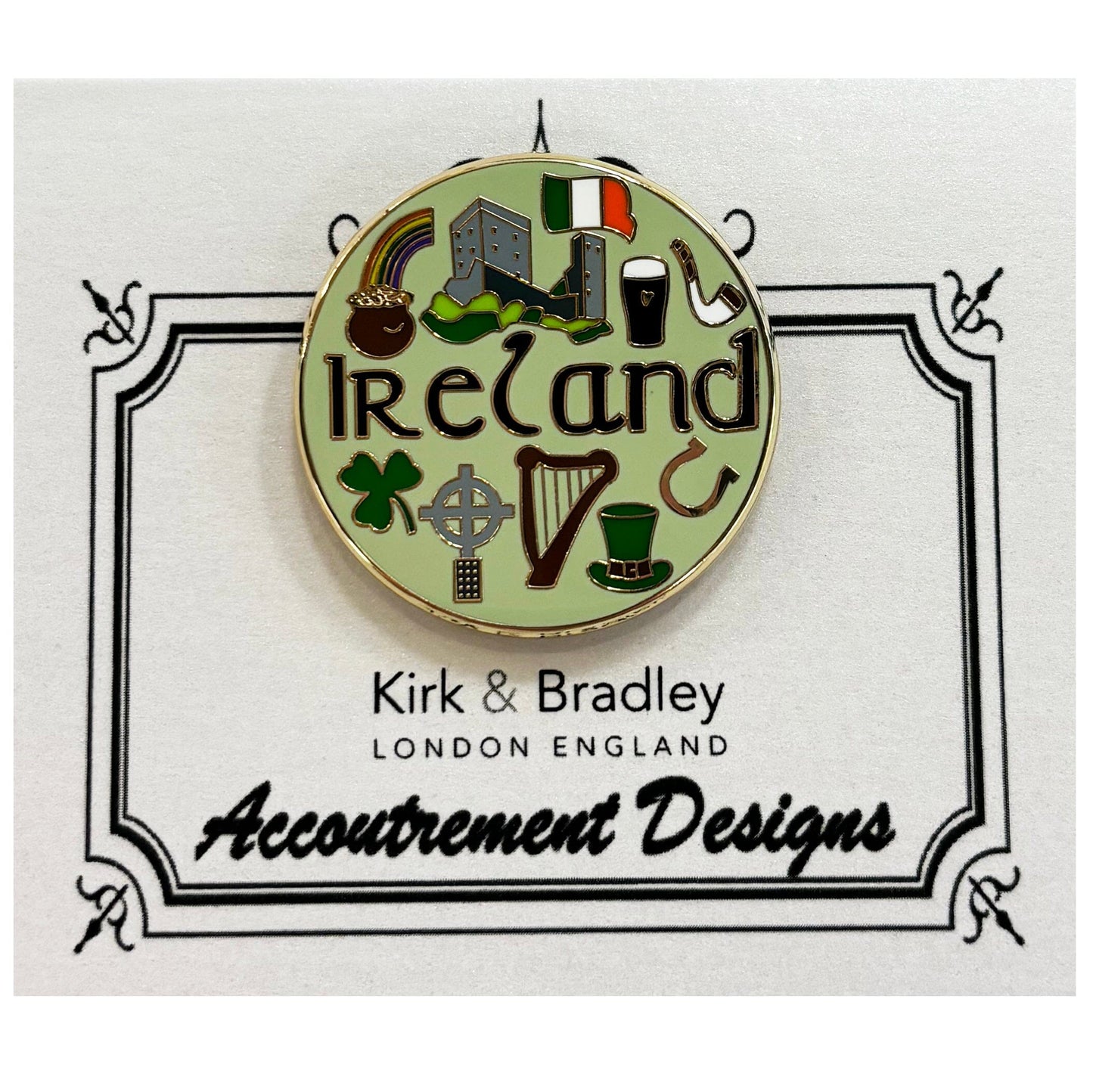 Enamel Magnet - Ireland Accessories Kirk & Bradley 