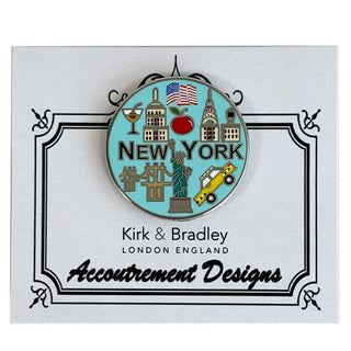 Enamel Magnet   New York Accessories Kirk & Bradley 
