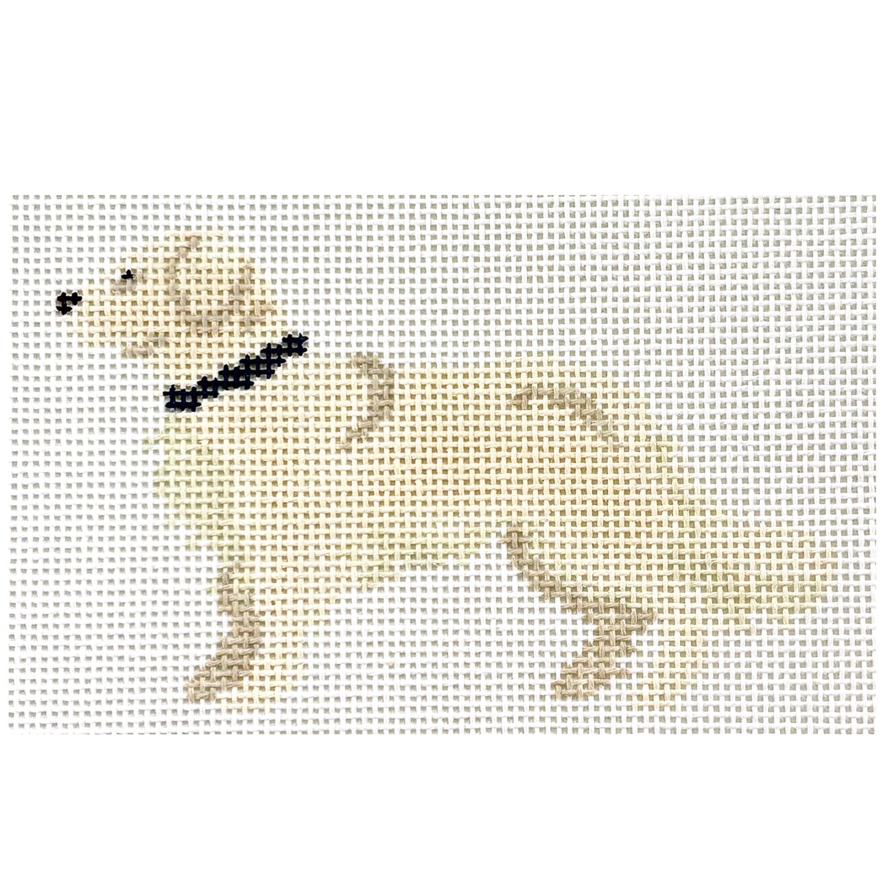 English Cream Golden Retriever Painted Canvas Bell House Designs 
