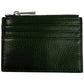 Everyday Leather Wallet - Forest Green Leather Goods Rachel Barri Designs 