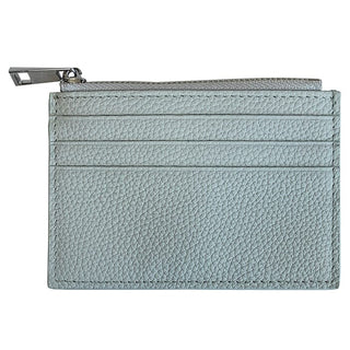 Everyday Leather Wallet   Ice Blue Leather Goods Rachel Barri Designs 
