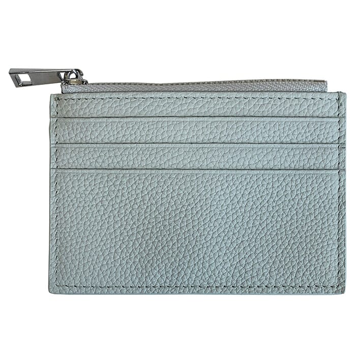 Everyday Leather Wallet   Ice Blue Leather Goods Rachel Barri Designs 

