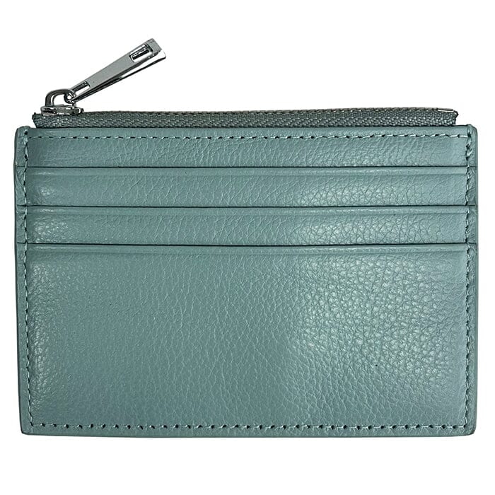 Everyday Leather Wallet - Robin's Egg Blue Leather Goods Rachel Barri Designs 