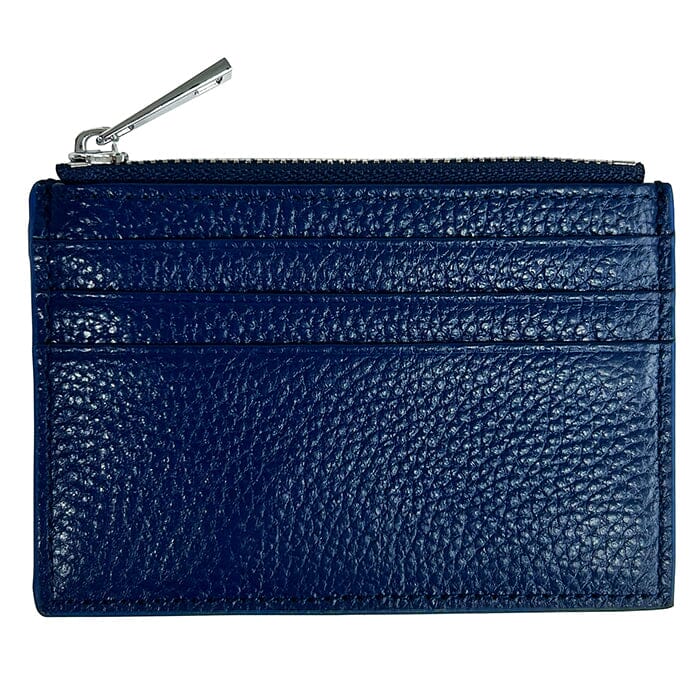 Everyday Leather Wallet   Royal Blue Leather Goods Rachel Barri Designs 
