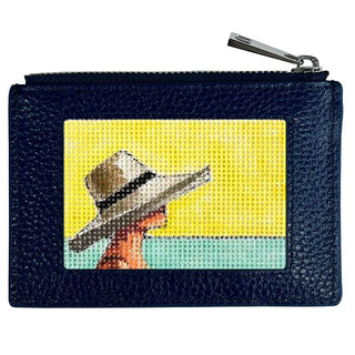 Everyday Leather Wallet   Royal Blue Leather Goods Rachel Barri Designs 
