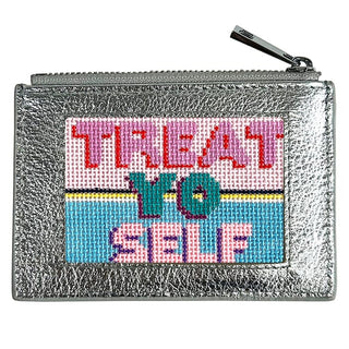 Everyday Leather Wallet   Silver Leather Goods Rachel Barri Designs 
