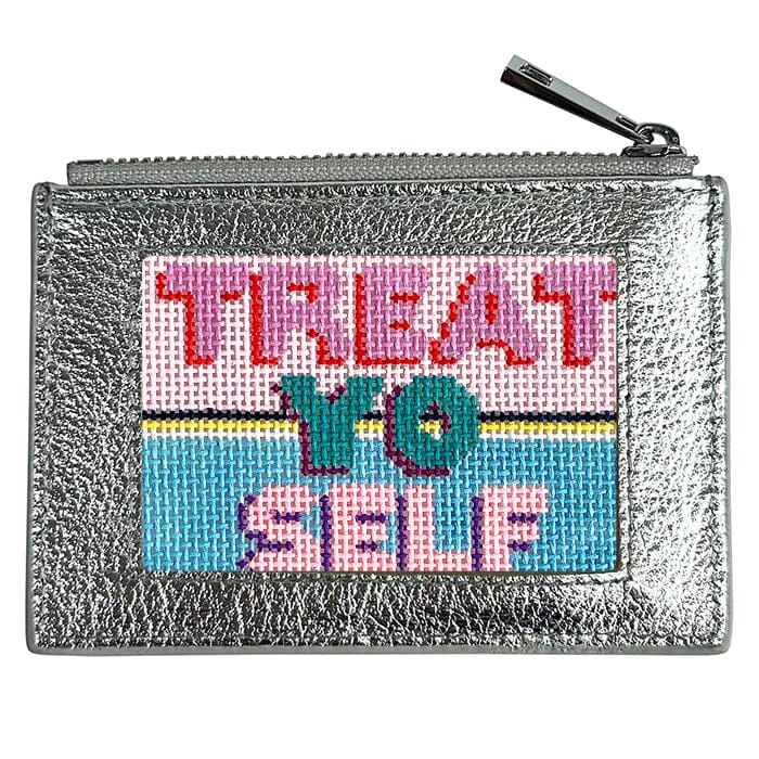 Everyday Leather Wallet   Silver Leather Goods Rachel Barri Designs 
