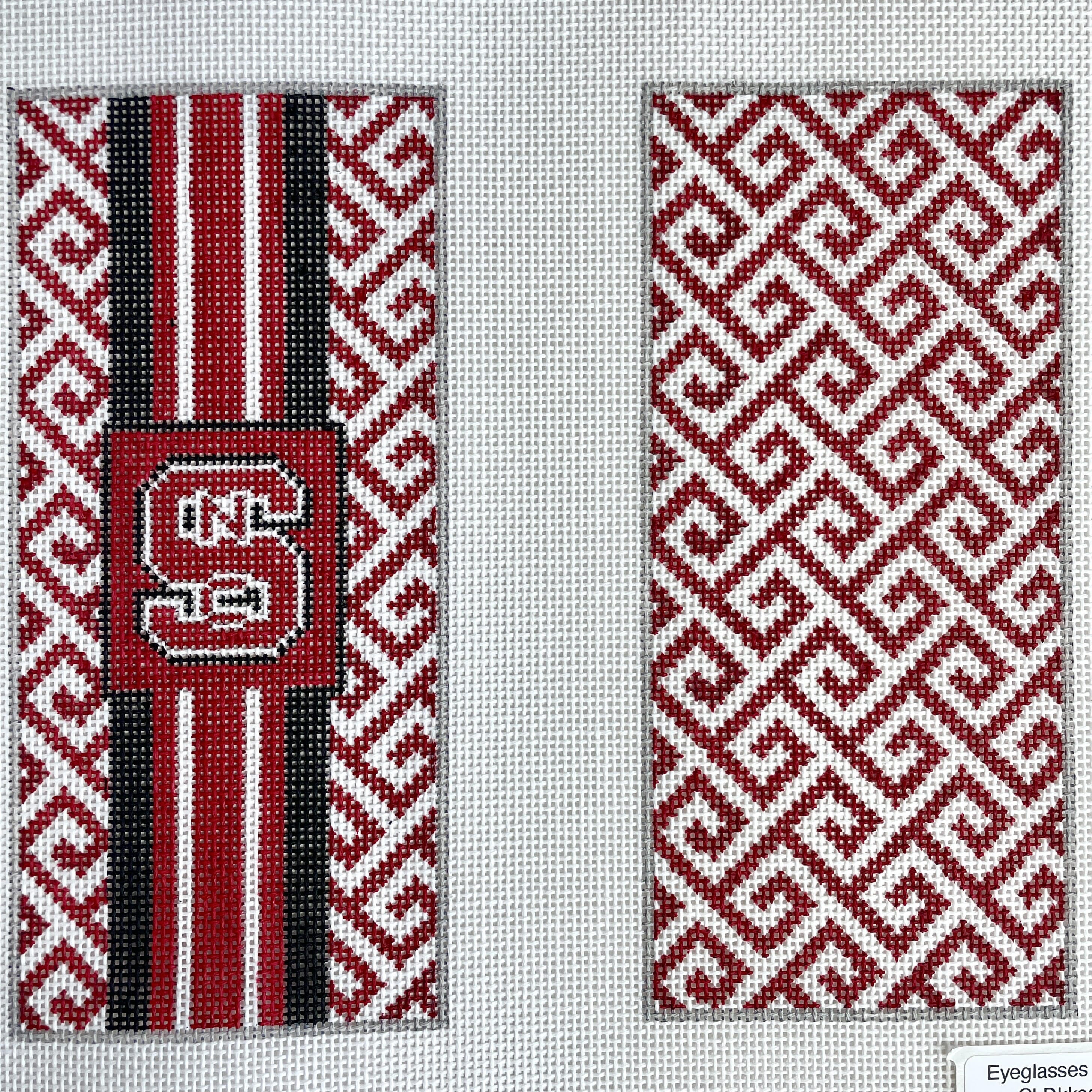 Eyeglasses Case   NC State Painted Canvas Kristine Kingston 
