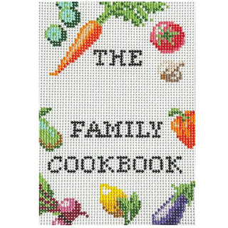 Family Cookbook Painted Canvas C'ate La Vie 
