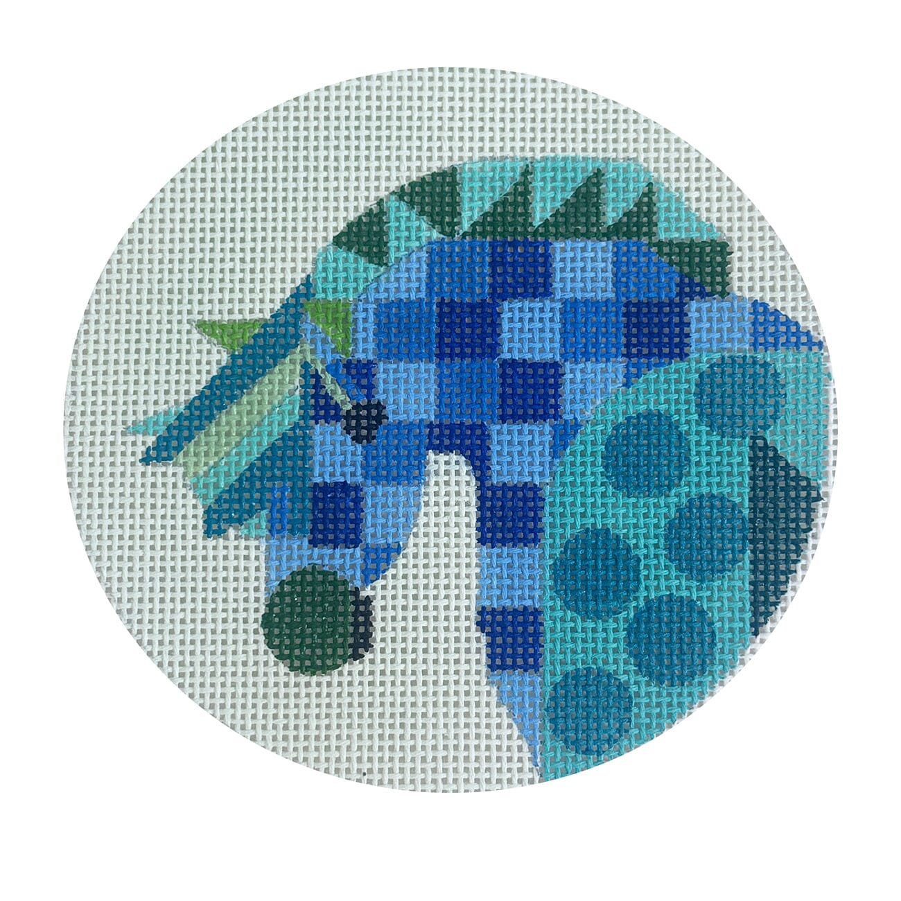 Farm Series   Horse Ornament Painted Canvas Melissa Prince Designs  - 1