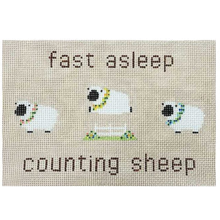 Fast Aleep Counting Sheep Painted Canvas Coco Frank Studio 
