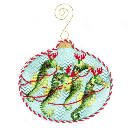 Festive Sea Friends Class - Charleston, SC Class Needlepoint.Com 