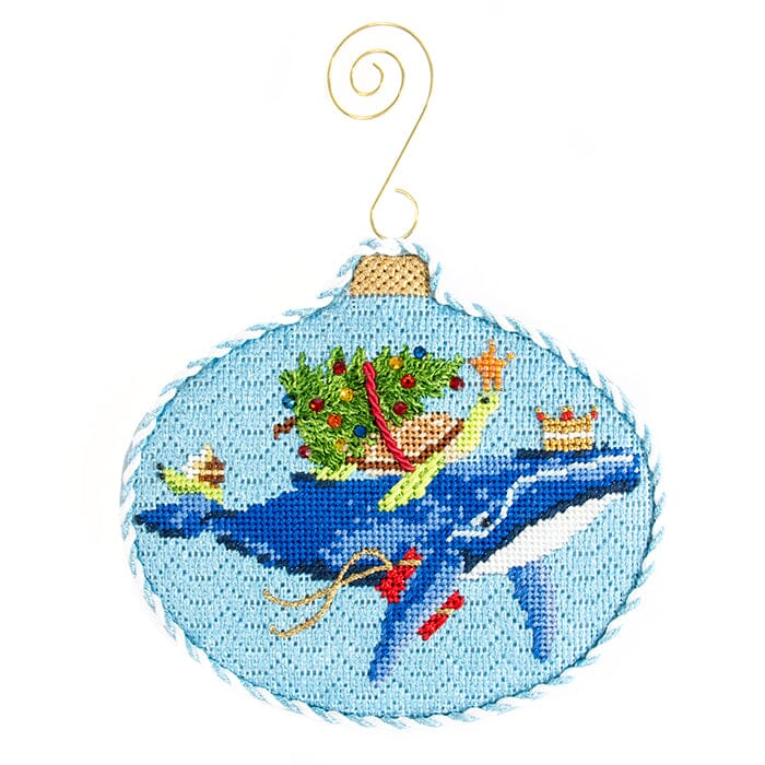 Festive Sea Friends Class - Charleston, SC Class Needlepoint.Com 