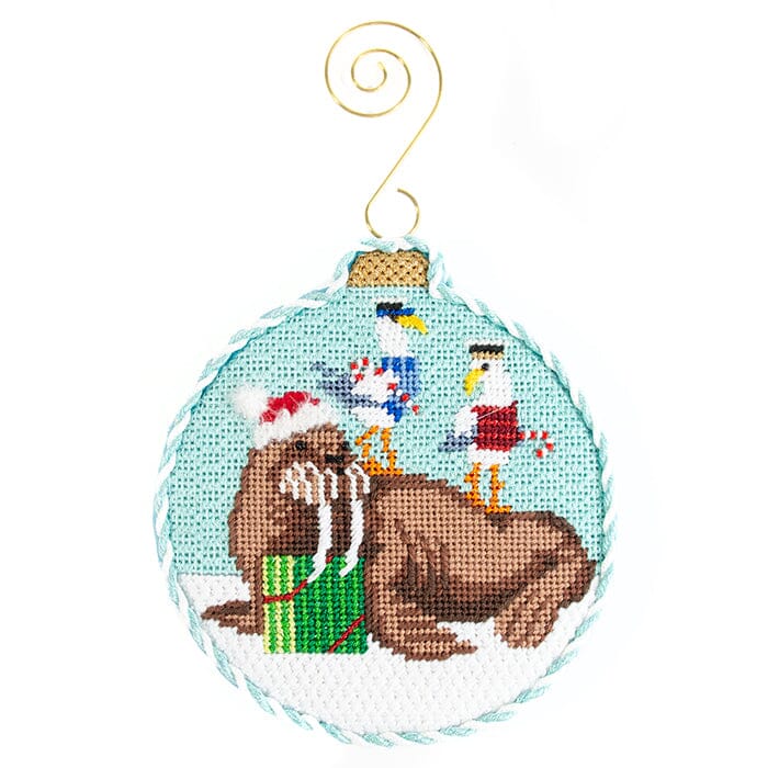 Festive Sea Friends Class - Charleston, SC Class Needlepoint.Com 