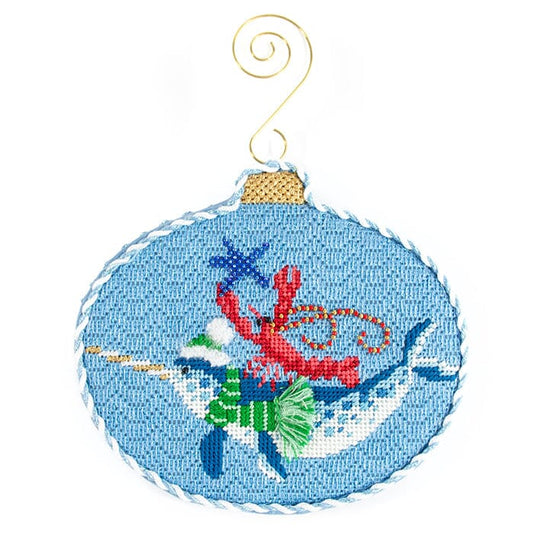 Festive Sea Friends Class - Charleston, SC Class Needlepoint.Com 