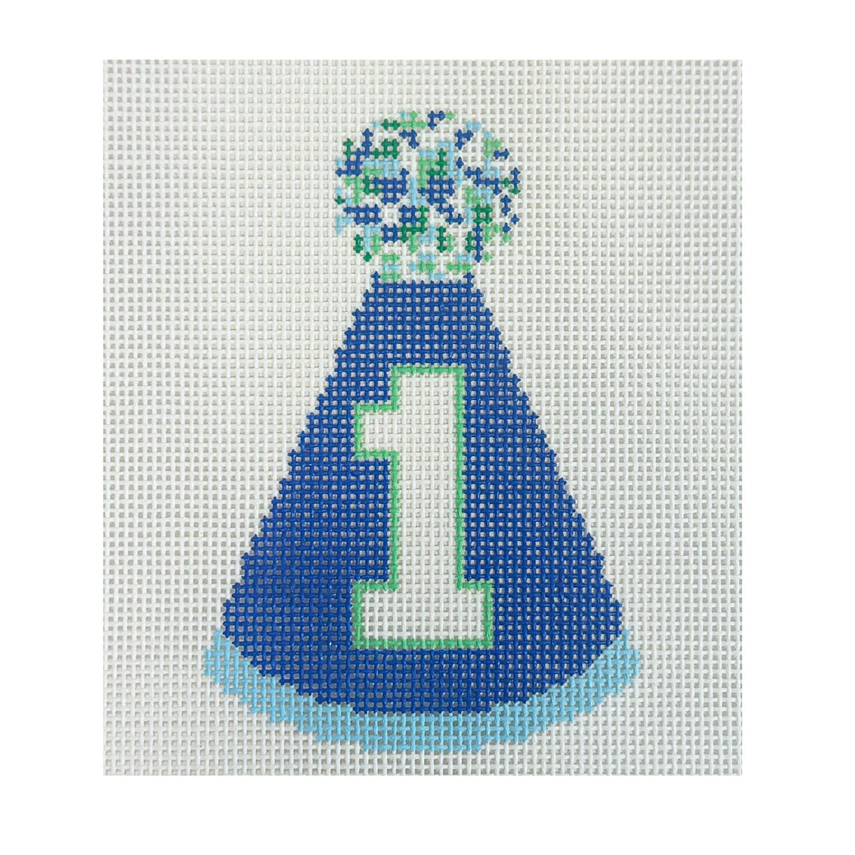 First Birthday Boy Hat Printed Canvas Prepsetter  - 1
