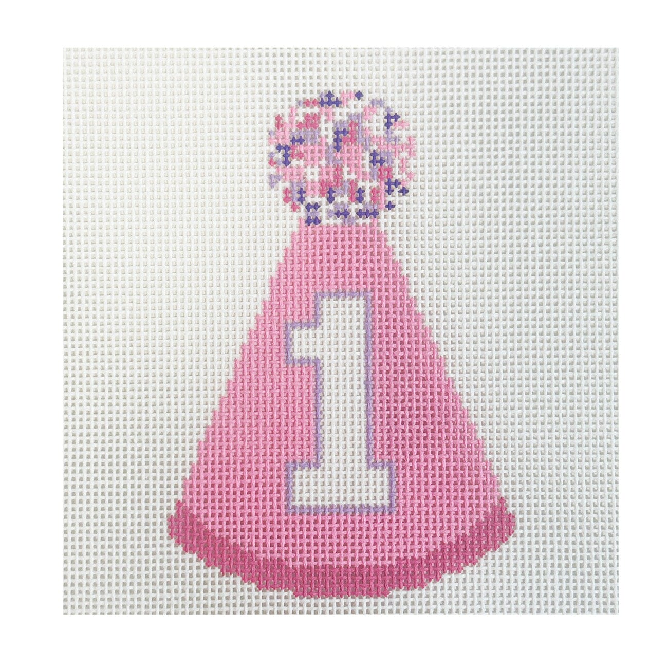First Birthday Girl Hat Printed Canvas Prepsetter  - 1