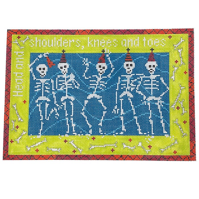Five Skeletons Printed Canvas Pippin  - 1