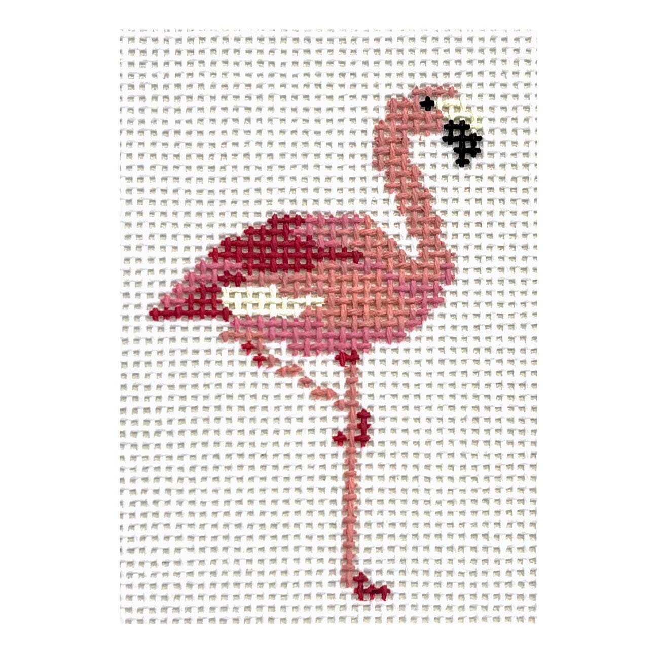 Flamingo Mini Painted Canvas Arden Gray Co.  - 1